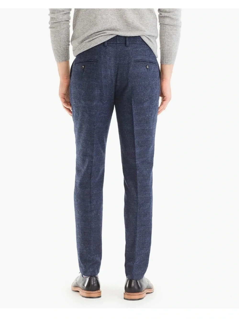 J.Crew Ludlow Slim-fit unstructured suit pant in Irish cotton-linen blend 29/32